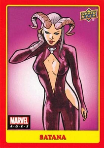 SATANA / Marvel Ages 2021 (UD) MID SERIES BASE Trading Card #200 - Picture 1 of 2