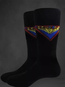 The Beatles Help Logo Official Unisex New Black Socks UK Size 7-11 - Picture 1 of 3