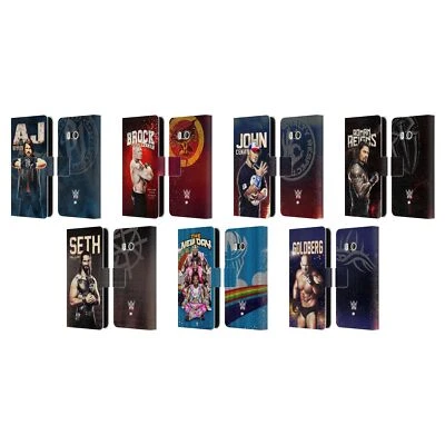 OFFICIAL WWE SUPERSTARS LEATHER BOOK WALLET CASE COVER FOR HTC PHONES 1 - Image 1 of 4