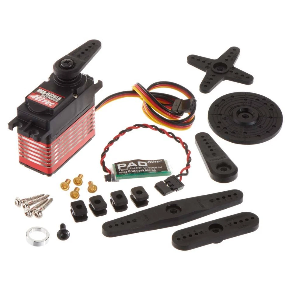 Hitec HSB-9370TH BrushlessDigital HV Servo w/PAD 1/8,1/10 Vehicle / Heli / Air - Image 1 of 1