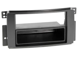 For Smart Forfour W454 Car Radio Panel Installation Frame 1-DIN Black - Picture 1 of 2