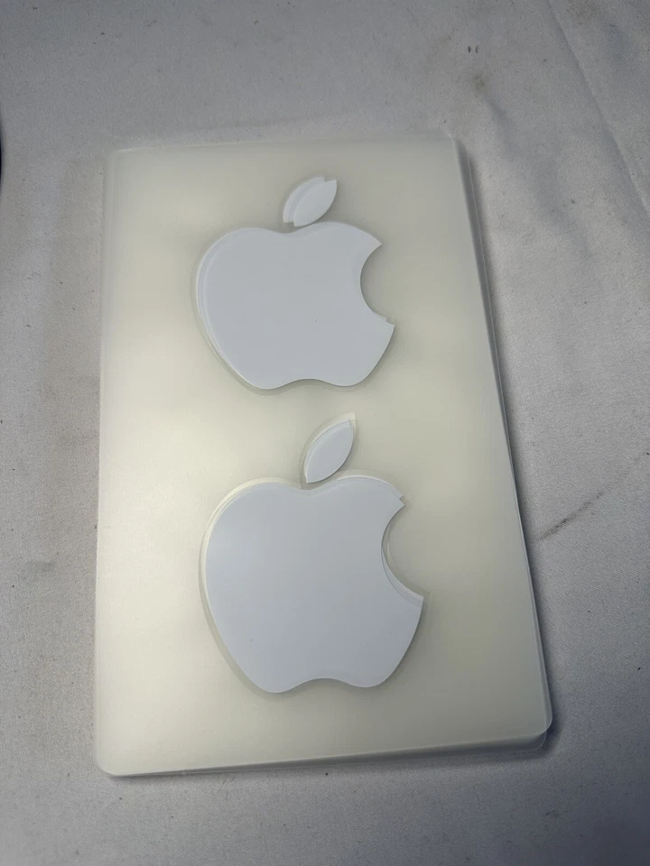 2x Apple Logo Sticker/Aufkleber/Neu/Groß - Bild 1 von 1