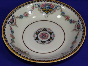 THEODORE HAVILAND LIMOGES DORA DINNERWARE DESSERT / SAUCE BOWL PINK ROSES SWAGS - Picture 1 of 4