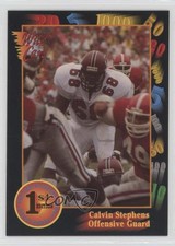 1991 Wild Card Draft Calvin Stephens #8 Rookie RC