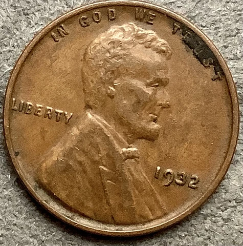 1932 p * Lincoln Wheat Cent - High Grade ~ A961 Cover