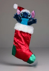Disney Store (RARE) Lilo and Stitch Plush Christmas Stocking 23” (2000s) - Picture 1 of 6