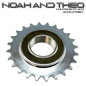 N&T 24T 34mm 1/2" x 1/8" Silver BMX Freewheel Bicycle Single Speed Cog Sprocket - Picture 1 of 2