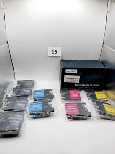 Ersatztinte für Brother LC101.  B-LC101Y, B-LC103M & B-LC101C - Bild 1 von 5