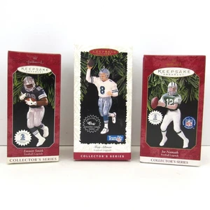 Hallmark Keepsake Ornament Serie Coleccionista Jugadores NFL Lote de 3 - Imagen 1 de 11