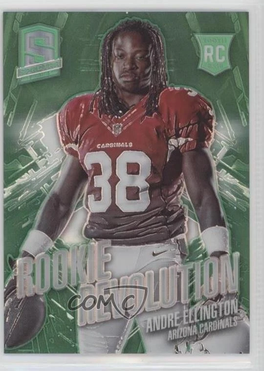 2013 Panini Spectra Rookie Revolution Green /5 Andre Ellington #2 RC - Image 1 of 2