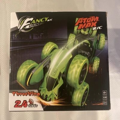 Atom Max Fancy Stunt R/C Car 2.4 GHz  1:28 Scale with Remote Control - Threeking - Image 1 of 4