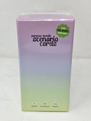 Purpose Bundle Scenario Cards - 6 Packs, 312 Scenarios, 24 Topics - New & Sealed - Image 1 of 4