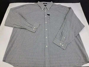 NWT Arrow Mens Multicolored Plaid Long Sleeve Button Up Poplin Shirt 2XL #7363 - Picture 1 of 9