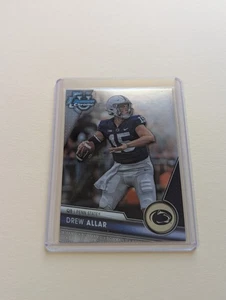 2023 Bowman University Chrome - Drew Allar #113 (RC) Penn State - Picture 1 of 3