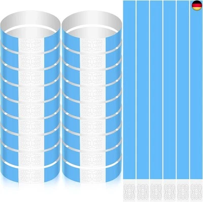 MARKE HARRYCLE Harrycle 600 Stück Wasserdichte Eintrittsbänder Festival Armbänder Papier Ei
