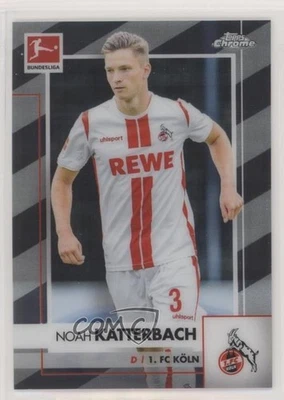 2020-21 Topps Chrome Bundesliga Noah Katterbach #52 Rookie RC - Image 1 of 2