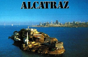 Tarjeta de juego de colección Alcatraz Prison The Rock - Imagen 1 de 2