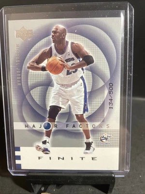 Michael Jordan 134/500 Wizards 02-03 Upper Deck Finite #150 Major Factors RARE - Image 1 of 4