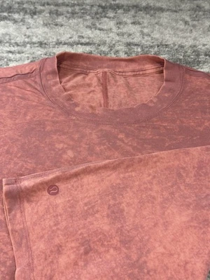 Camiseta Lululemon All Yours Lavada Ácida Tie-Dye Rosa Camuflada Elástica Talla 8/10 Foto 1 de 4