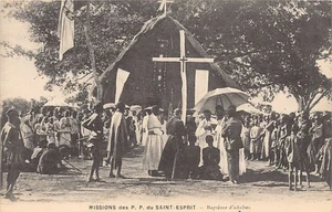 British East Africa - An adult baptism - Publ. Missions of the Fathers of the Ho - Picture 1 of 2