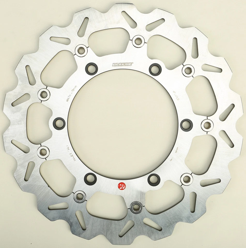 Тормозной ротор гоночный 320 мм из нержавеющей стали HO26FLD для 88-12 Triumph Honda - Изображение 1 из 2