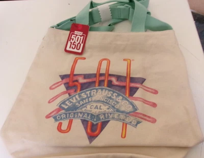 Levi's®  Canvas Tote bag New With tags with Levi® tag and logo on one side - Image 1 of 4