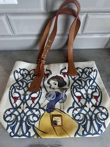 Disney Dooney And Bourke Snow White Large Tote New - Picture 1 of 11