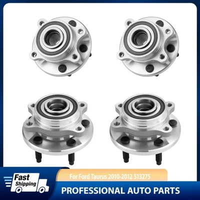 4XFront Wheel Hub Bearings for Ford Edge Taurus Flex Lincoln MKX MKS MKT V6 - Image 1 of 4