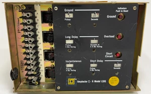 Square D Amptector I-A Model LSIG Solid State Programmer Trip Unit - Picture 1 of 9