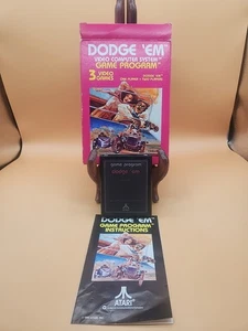 Dodge 'em 2600; Atari 2600/7800; Spiel komplett in Box - Bild 1 von 6