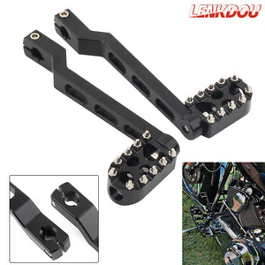 Black Shift Lever w/ Shifter Pegs MX Style Pedals For Harley Touring Road Glide  - Bild 1 von 7