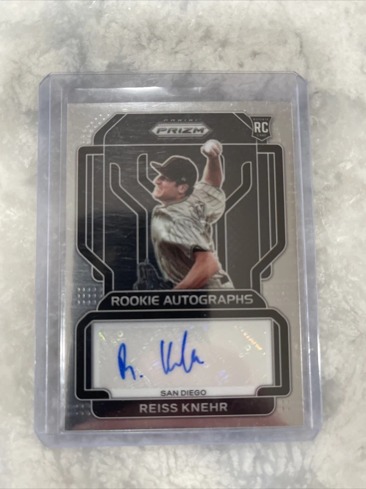 Reiss Knehr Rookie Auto - 2022 Panini Prizm Baseball - Image 1 of 2