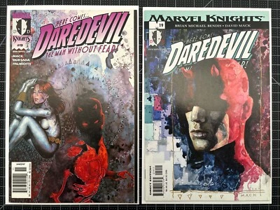 🔥Daredevil 9 1st Echo HTF NEWSSTAND! & #19 1999  VF+ - Image 1 of 4