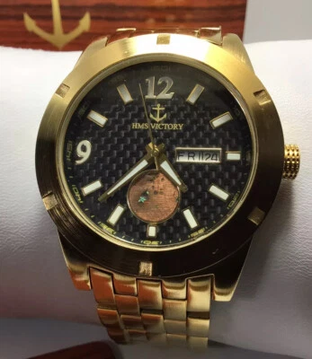 HMS Victory Men’s Watch - 5 ATM, Swiss Movement - Image 1 of 4