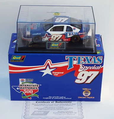Revell Texas Special 97 Chevy Monte Carlo Inaugural Car Replica 1:24 Scale NIB - Image 1 of 4