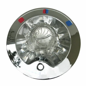 Kit de moldura de bañera/ducha de un solo mango para Delta con desviador y orificio para botón pulsador - Imagen 1 de 2