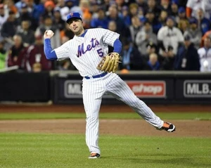 DAVID WRIGHT 8X10 PHOTO NEW YORK METS NY BASEBALL PICTURE MLB FIELDING - Picture 1 of 1
