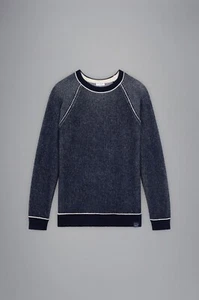 Paul & Shark - Wool Sweater with Contrasting Piping - 2XL - Picture 1 of 5