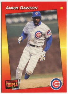 1992 Donruss Triple Play #174 Andre Dawson Chicago Cubs - Bild 1 von 2