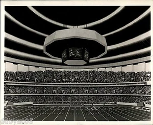 1975 Vintage Foto Künstler Skizze Zeichnung Louisiana Superdome Mercedes-Benz - Bild 1 von 2