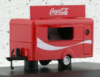 Anhänger / Trailer - Coca Cola - red - Oxford 1:76 - Immagine 1 di 4
