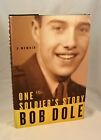Bob Dole ONE SOLDER'S STORY première édition soldat à couverture rigide U S Senator