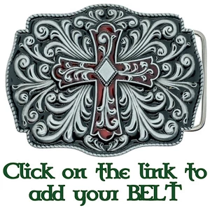 Gothic Cross Metal Belt Buckle Biker Celtic Pagan Viking Heraldic Norse - Picture 1 of 2