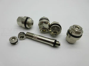 Alloy Wheel Flush Fit Bolt In Tyre Valves Hidden Valves - Picture 1 of 1