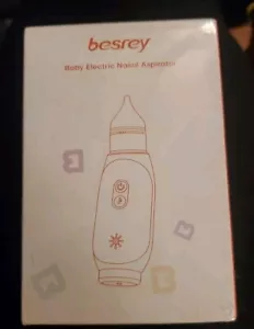 Besrey Electric Nasal Aspirator for Baby, Auto-Clean Mechanism Baby Nose Sucker - Picture 1 of 3
