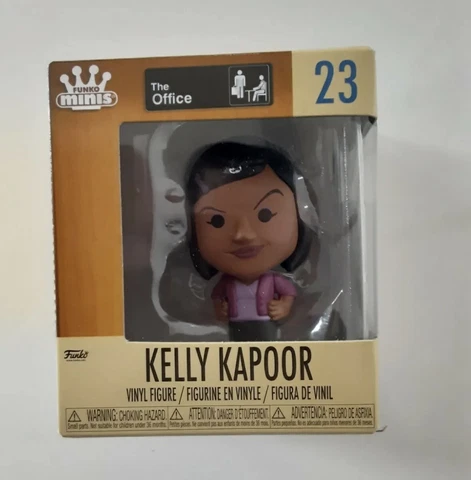 NEW Kelly Kapoor The Office Funko Minis 3" Vinyl Figure #23 RARE FREE SHIPPING Cover