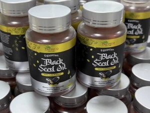 Black Seed Oil. Pure Organic Egyptian Blend 100% Cold Pressed Natural 2pack - Picture 1 of 5