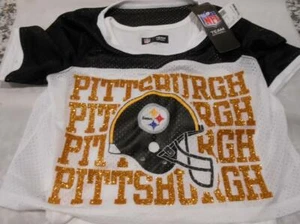 Too Cute! New Pittsburgh Steelers Girls Jersey Crop Over Top Size 8/10_S134 - Picture 1 of 1