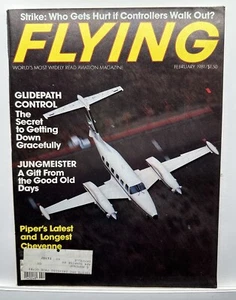 Flying Magazine February 1981 Glidepath Control - Piper's Latest Chevene - Imagen 1 de 1