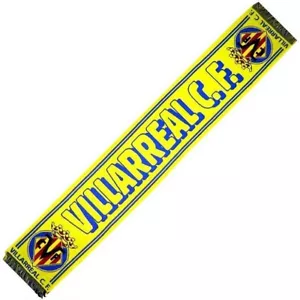 Scarf Villarreal Spain Neckwarmer Sjaal No. Flag Football Jersey - Picture 1 of 1